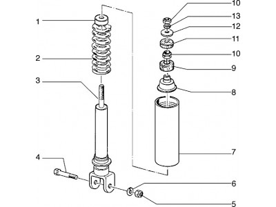 Πίσω αμορτισέρ